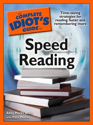 cover image of The Complete Idiot's Guide to Speed Reading